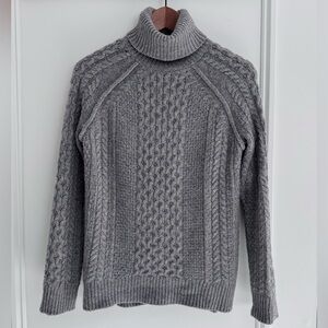 Vince Grey Turtleneck Sweater